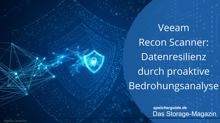 Veeam Recon Scanner mit proaktiver Bedrohungsanalyse